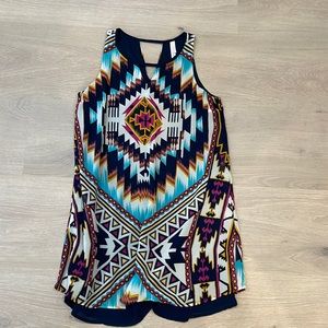 Lined juniors dress, size M